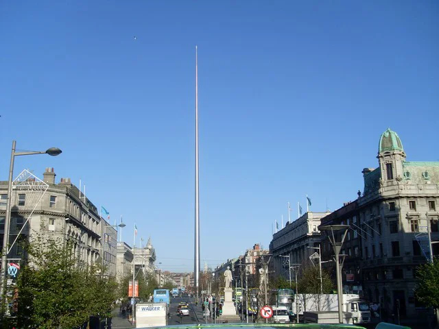 Дублинская игла, (официальное название — Монумент света). Фото: Wikimedia