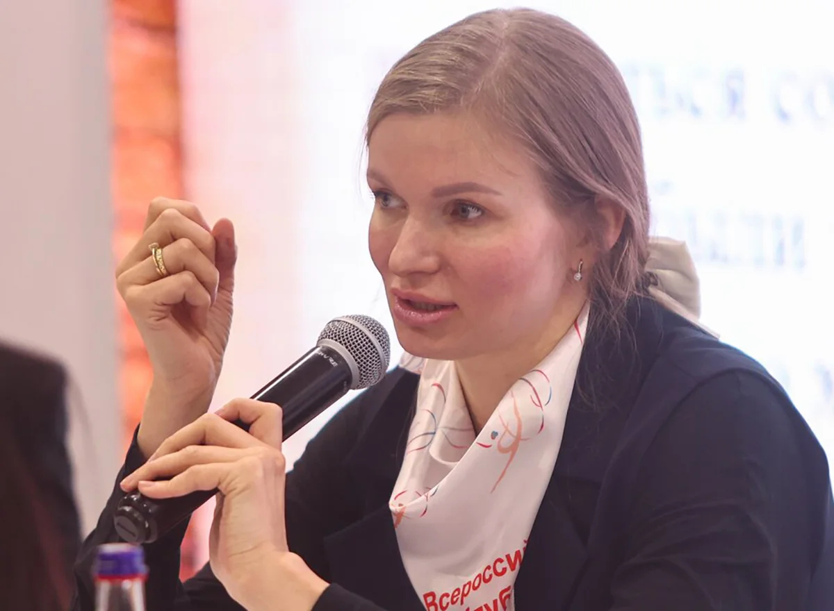 Ольга Капранова на фестивале «Спорт для каждого» в рамках международной выставки-форума «Россия» на ВДНХ. Фото: Ярослав Чингаев / Агентство «Москва»
