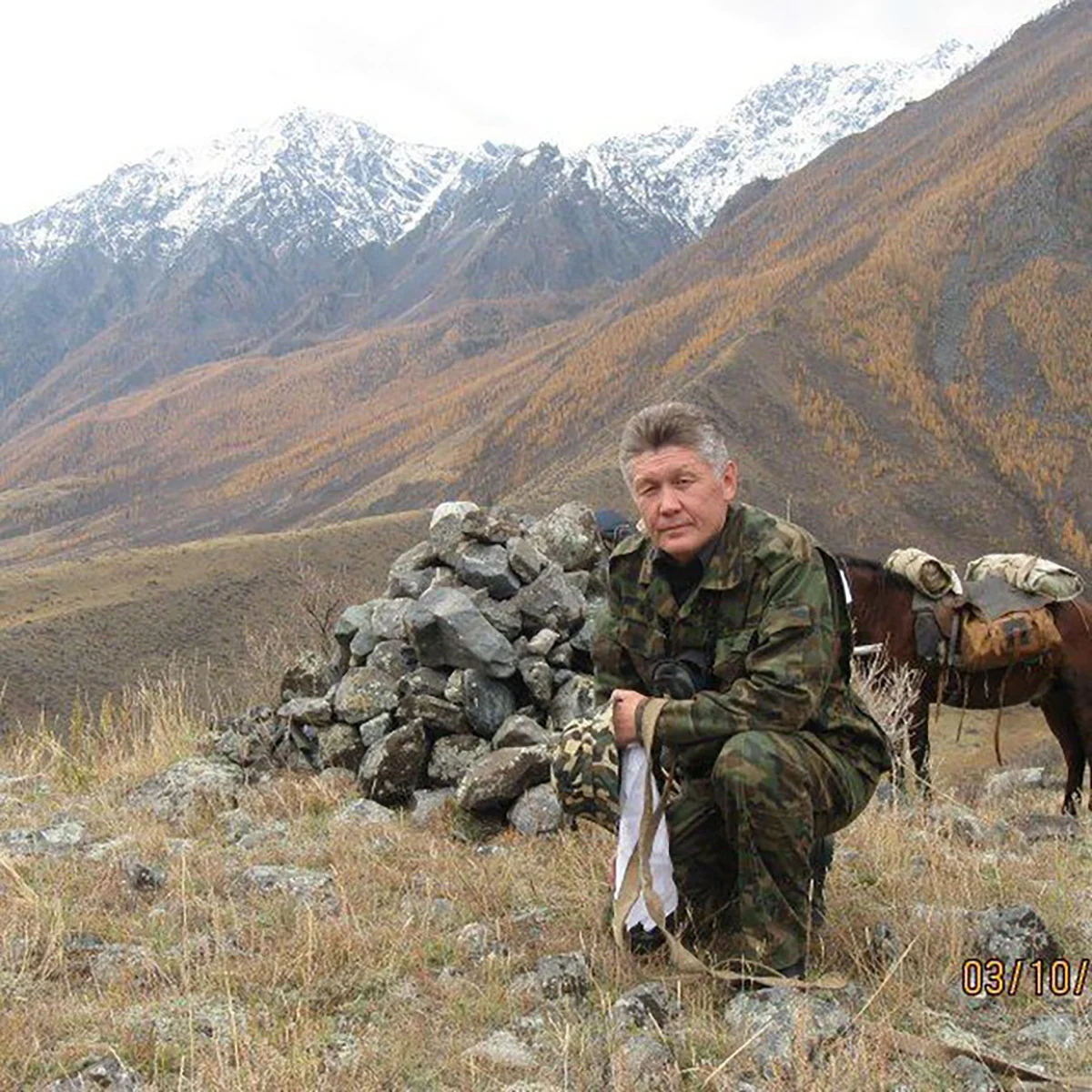 Василий Кудирмеков. Фото: Telegram / Кудирмеков Василий. Республика Алтай