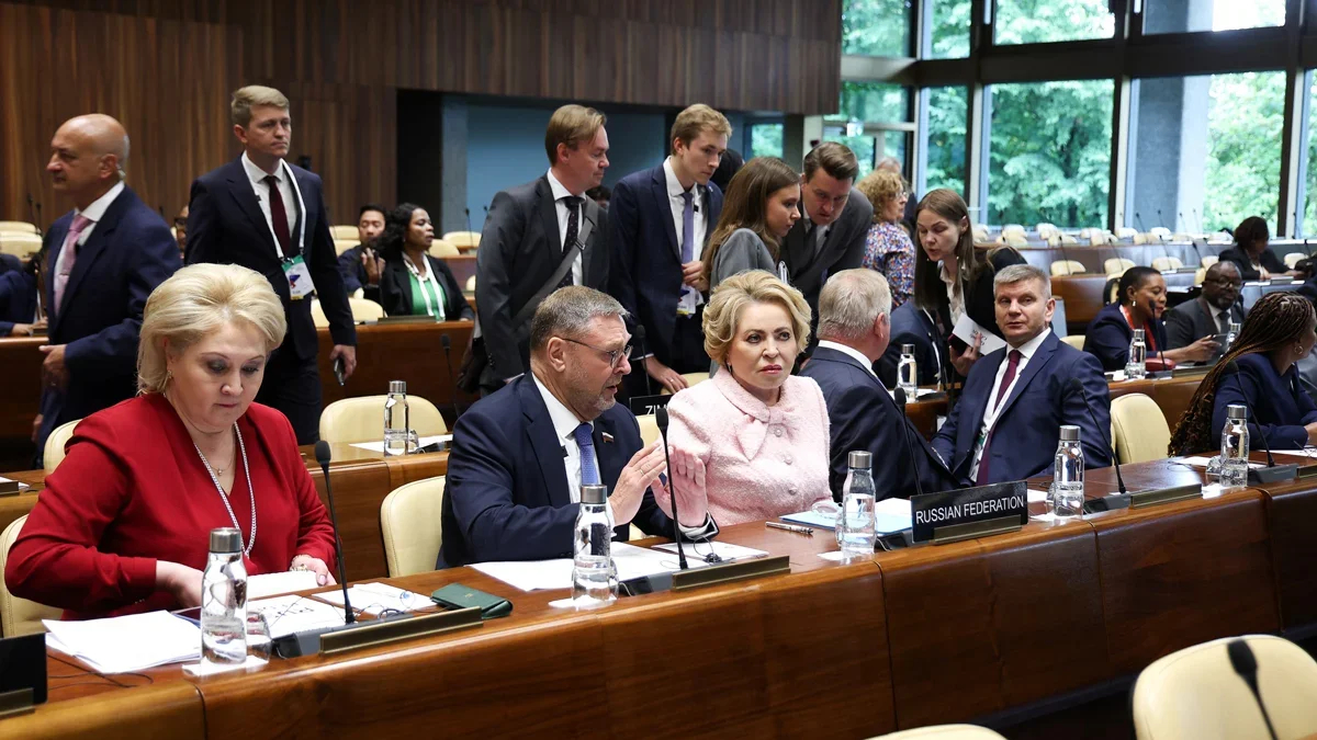 Valentina Matviyenko attends the 15th Summit of Women Speakers of Parliament. Photo: Federation Council