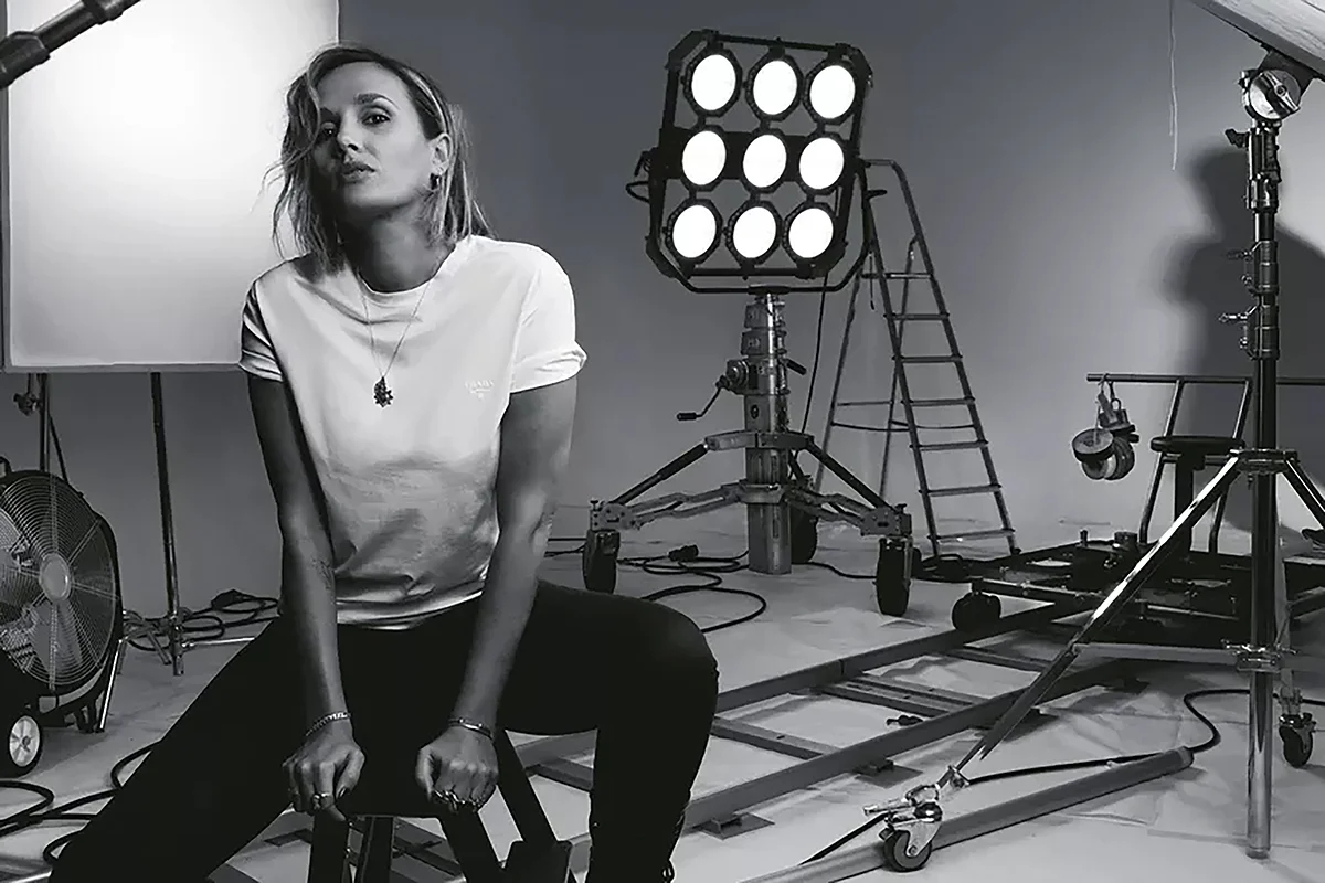 Жюлия Дюкурно. Фото: Jean-Baptiste Mondino. Источник: madame.lefigaro.fr