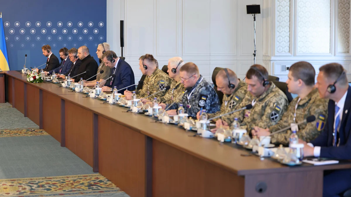 Украинская делегация на переговорах в Стамбуле, Турция, 2 июня 2025 года. Фото: Murat Gok / Turkish Foreign Ministry / EPA-EFE