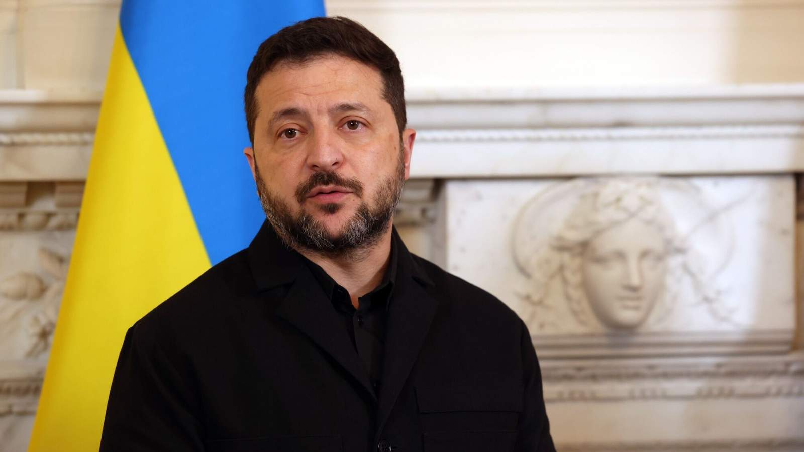 Ukrainian President Volodymyr Zelensky in London, UK, 14 October 2026. Photo: EPA / BETTY LAURA ZAPATA