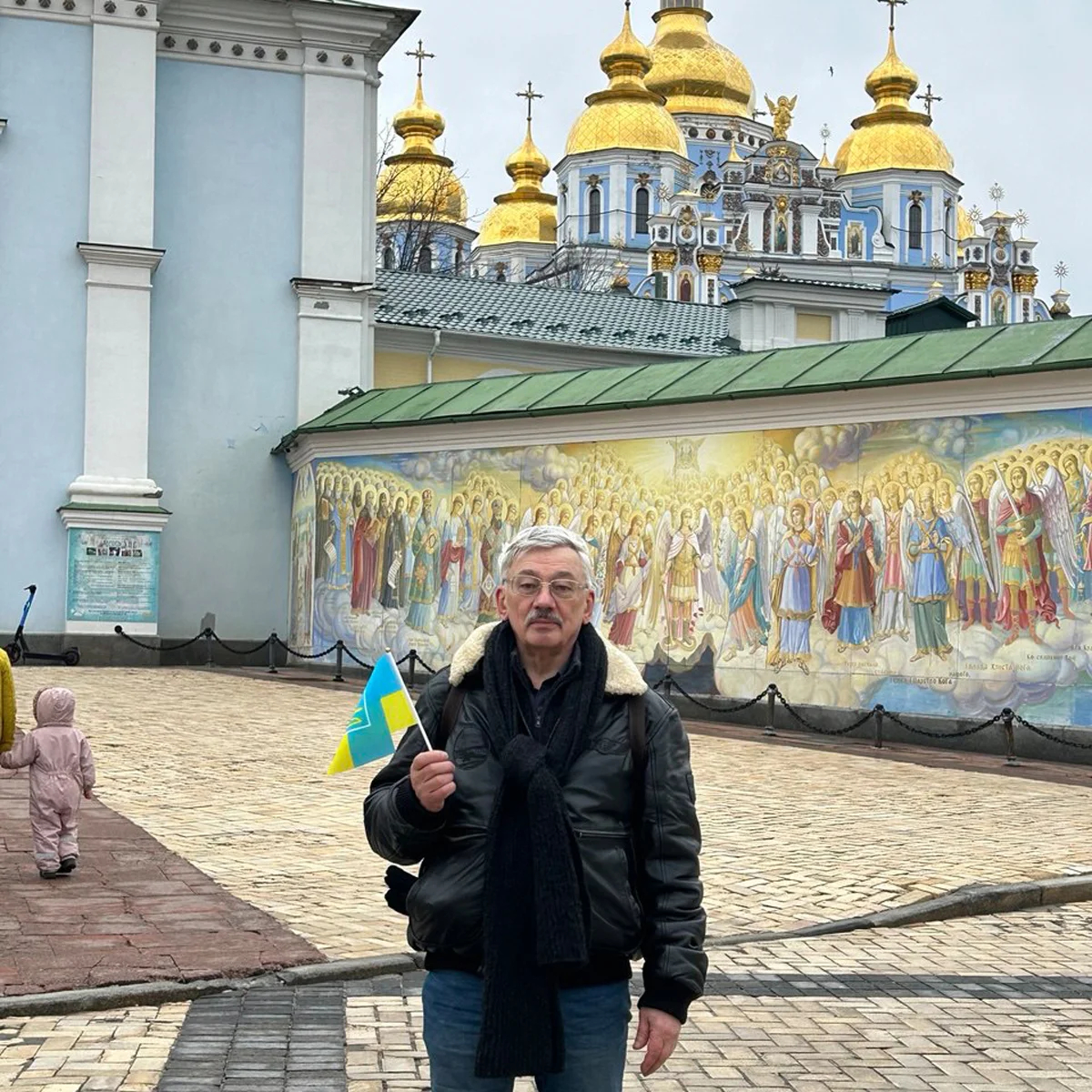 Олег Орлов в Киеве. Фото из личного архива