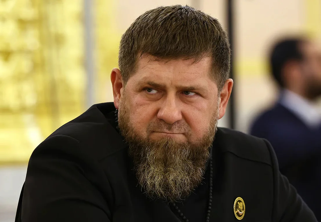 Ramzan Kadyrov in the Kremlin, Moscow, 21 October 2024. Photo: Evgenia Novozhenina / EPA