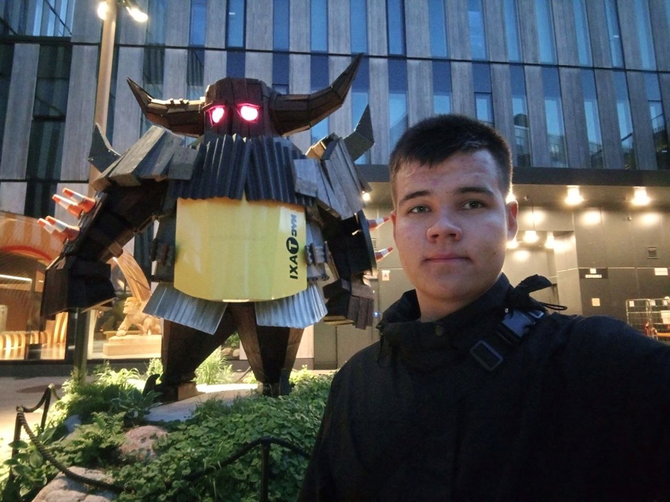 Daniil Mukhametov in Helsinki, Finland. Photo: Daniil Mukhametov