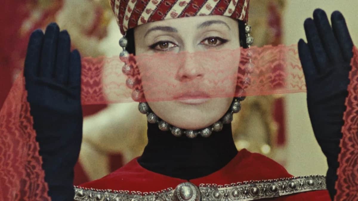 A still from Soviet director Sergey Parajanov’s 1969 masterpiece The Colour of Pomegranates.