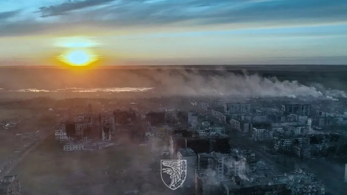 Бахмут в мае 2023-го года. Фото: 93 ОМБР ВСУ «Холодный Яр»