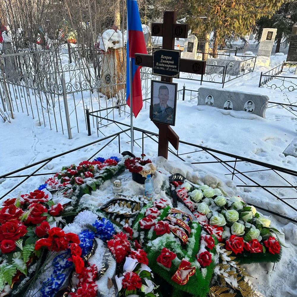 Могилы погибших российских военных. Фото из телеграм-канала ОГО