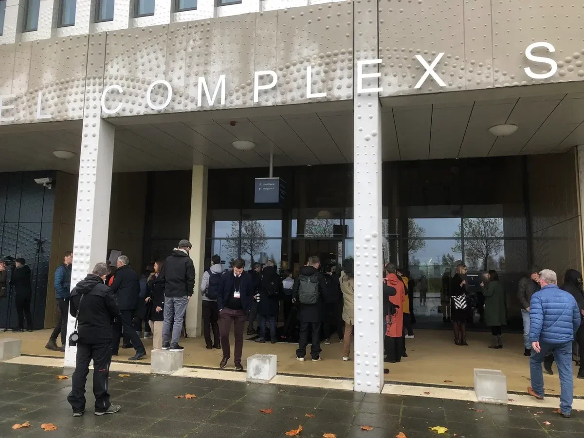 The district court in the Hague. Photo by Ekaterina Glikman, Novaya Gazeta Europe