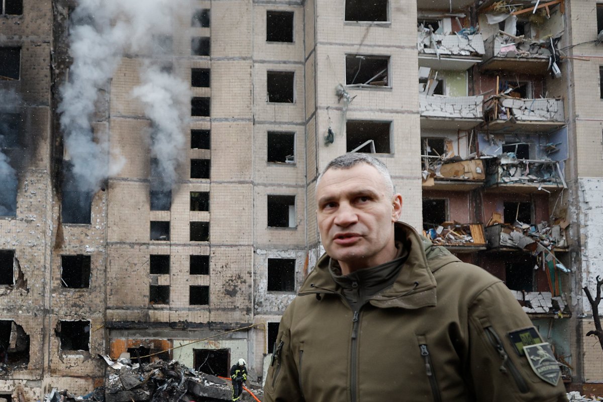 Виталий Кличко. Фото: Sergey Dolzhenko / EPA