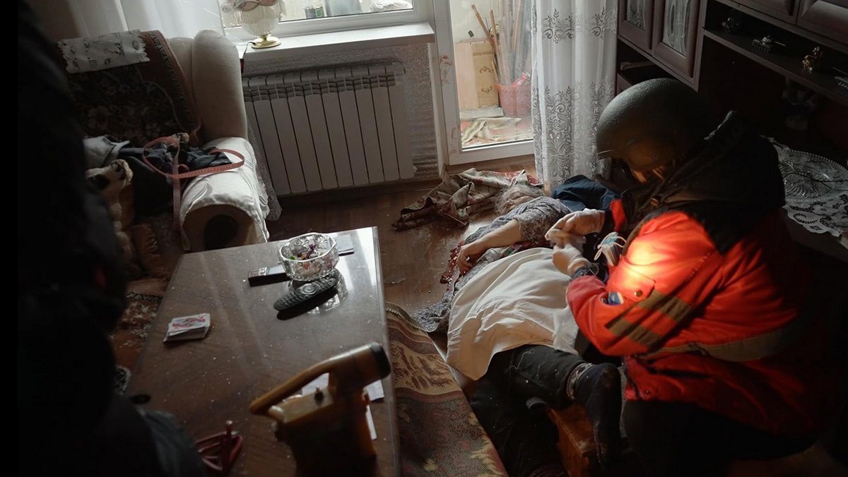 Кадр из фильма «20 дней в Мариуполе». Фото: imdb.com