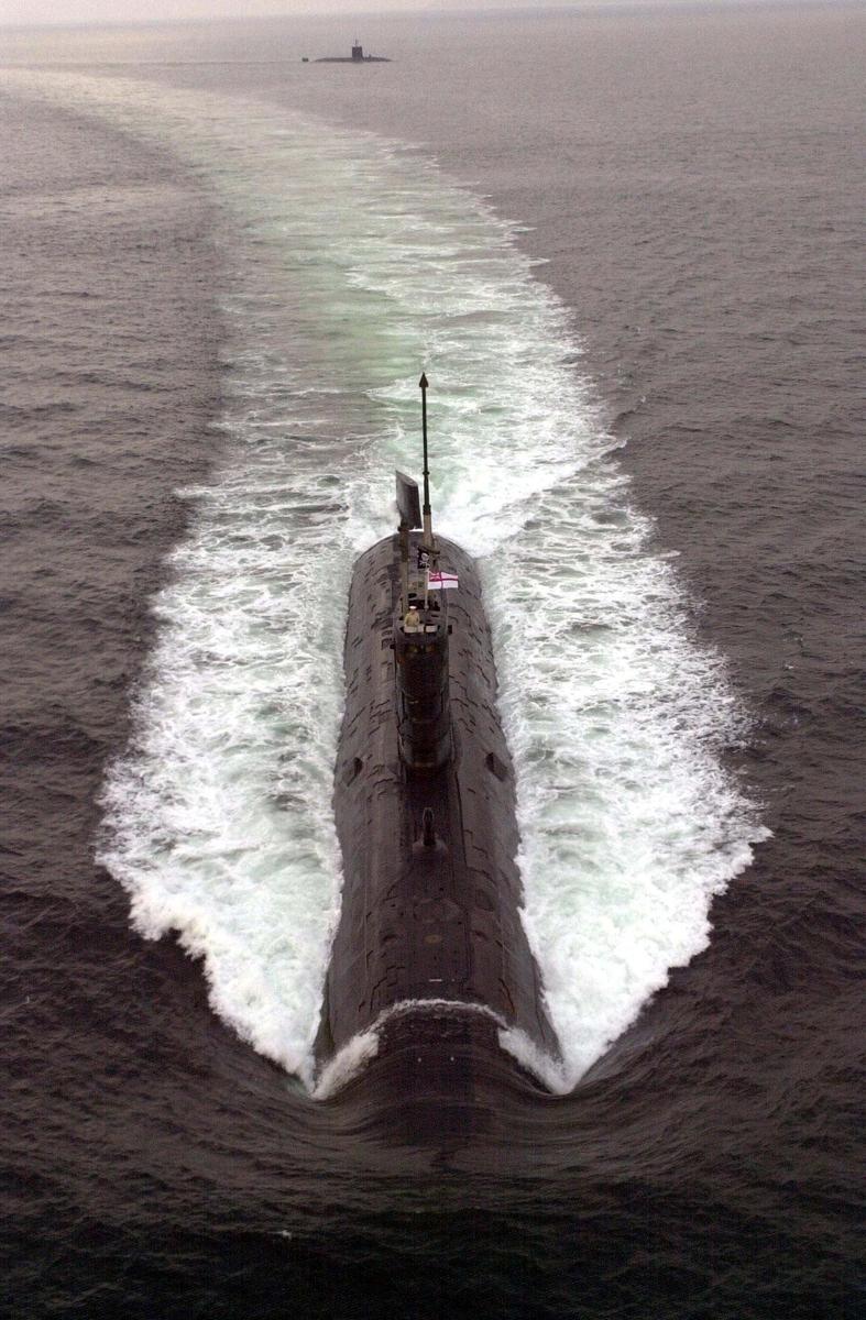 Атомная подводная лодка HMS Splendid, способная запускать ракеты «Томагавк». Фото: Camera Press / ROTA / Vidapress