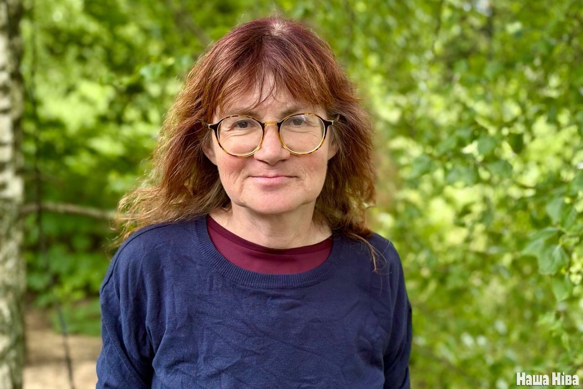 Наталья Дулина после освобождения. Фото:  «Наша Нива»