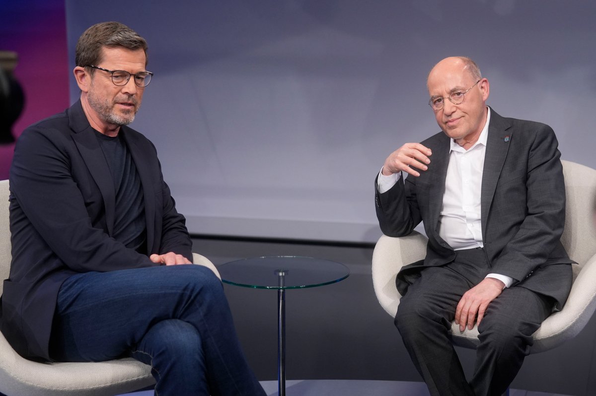 Карл Гутенберг и Грегор Гизи, 2025 год. Фото: Thomas Bartilla / Future Image / Action Press / Vida Press