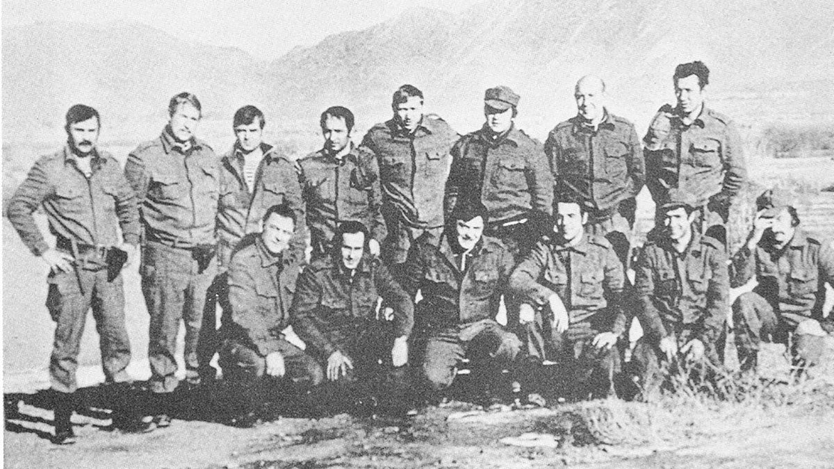 Группа «Альфа» перед штурмом дворца Амина, Афганистан 1979. Фото: Rettipai / Wikimedia