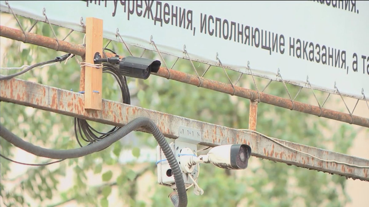 Камеры видеонаблюдения в исправительной колонии. Фото: Вести Владимир /  пресс-служба ФСИН