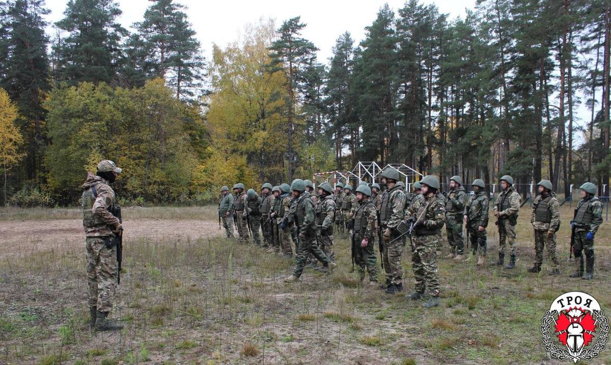 Подготовка отряда бойцов. Фото: Telegram