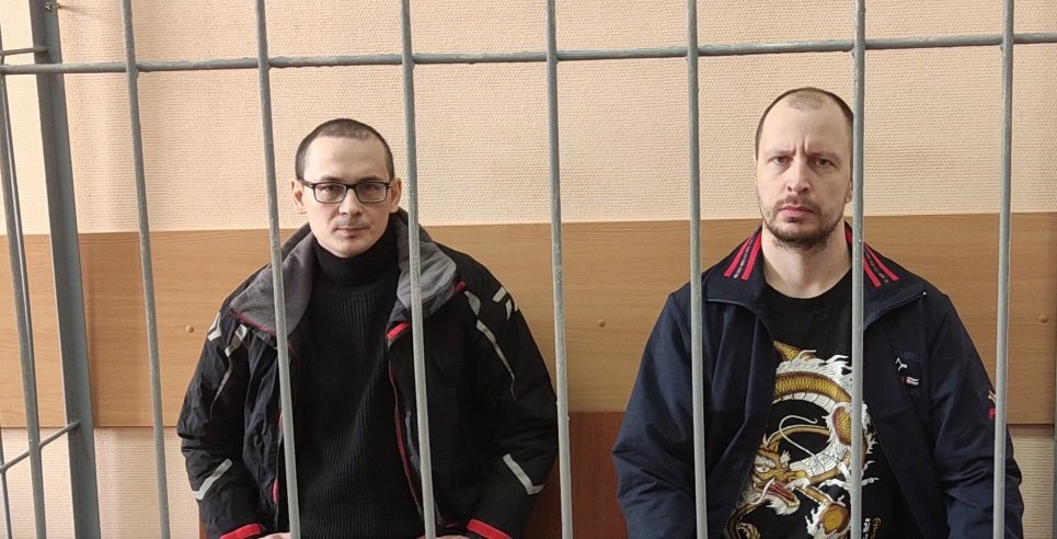 Владимир Сергеев (слева) и Антон Жучков. Фото: Стоики за мир
