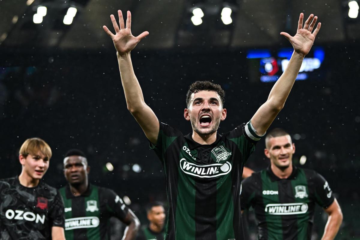 Эдуард Сперцян. Фото: Telegram / ФК «Краснодар»