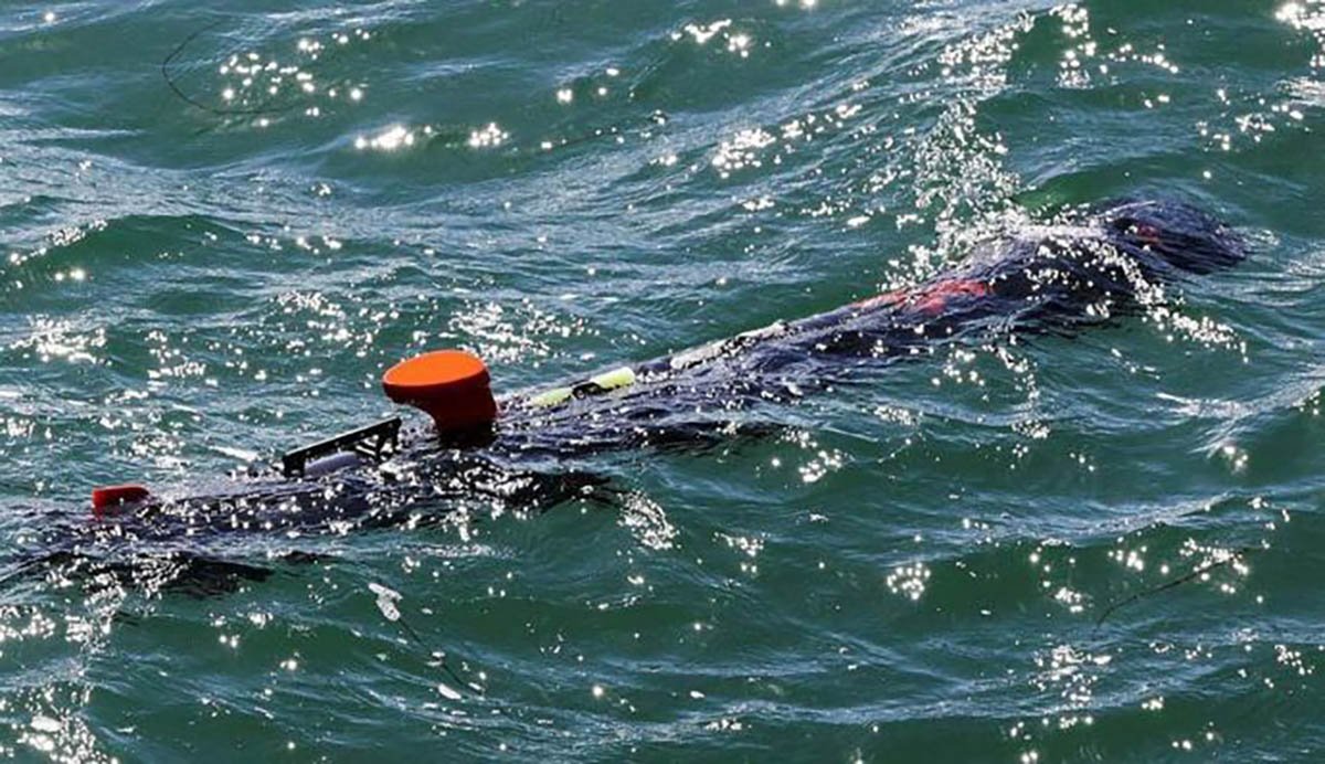 Подводный дрон — охотник за минами. Фото: Генштаб ВСУ / Facebook