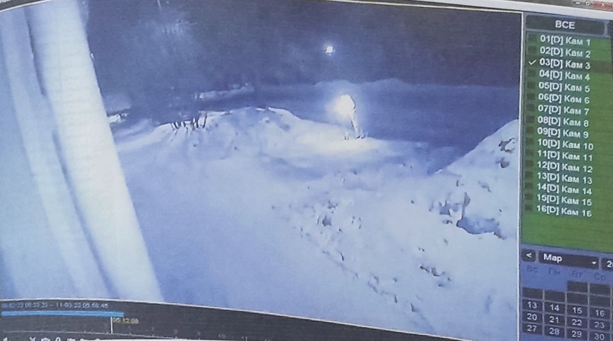 Момент поджога, кадр с камеры видеонаблюдения. Фото: из материалов дела