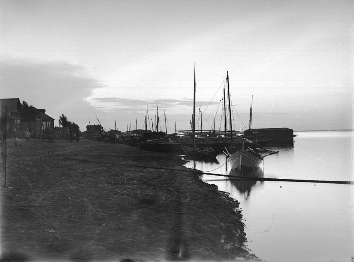 Пристань Чёрного Яра, 1894 год. Фото: Wikimedia