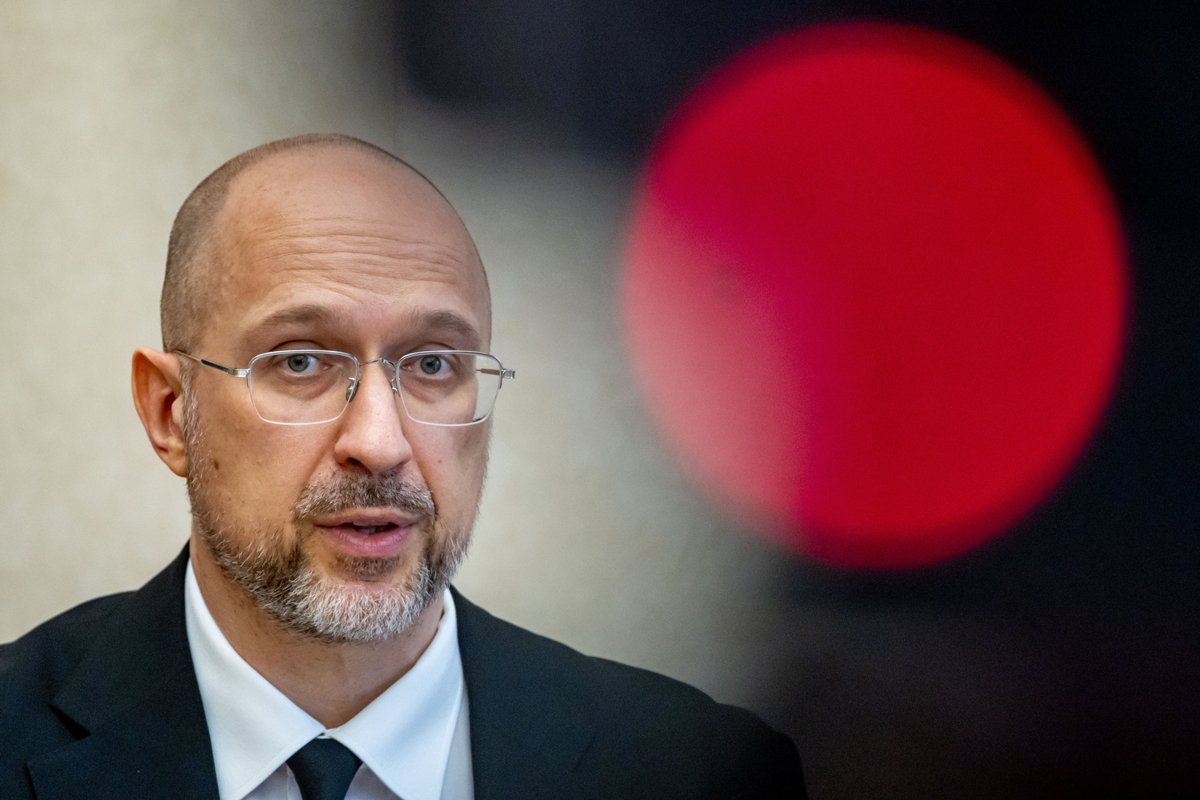 Денис Шмыгаль. Фото: Martin Divisek / EPA